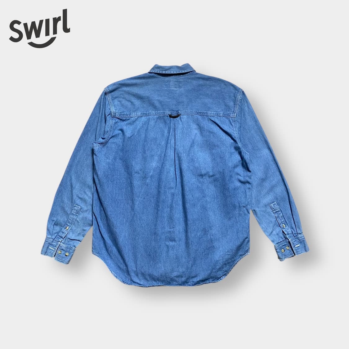 🌊90s Marlboro work denim shirts 상품이미지3