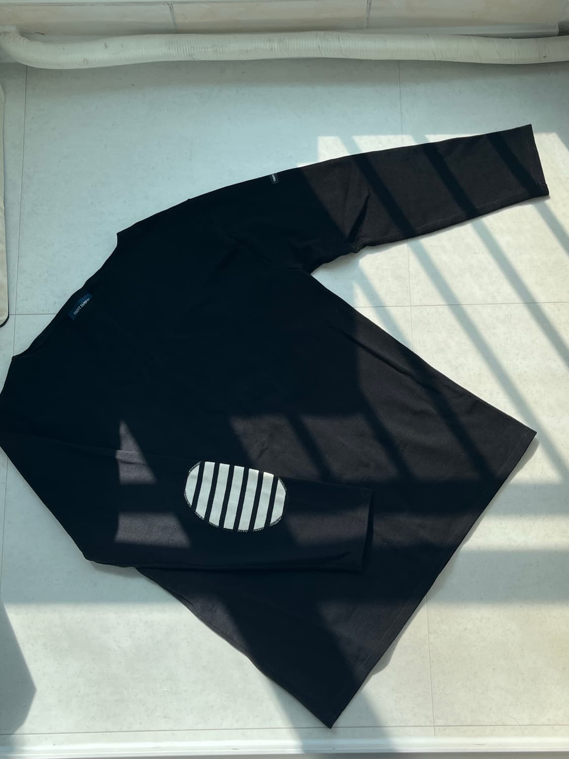 세인트 제임스 길도 엘보 패치 블랙 상품이미지1