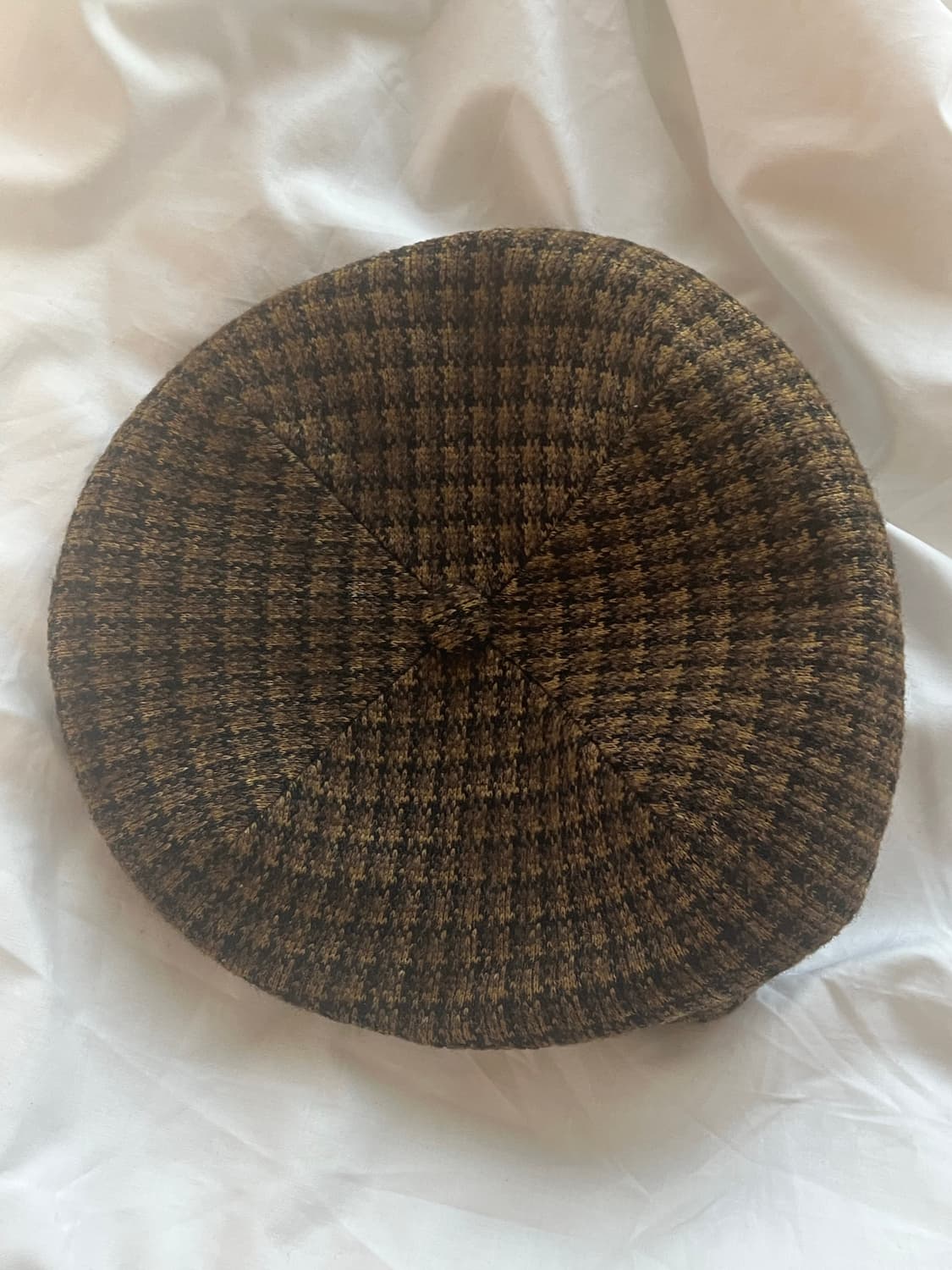 캉골 빈티지 체크헌팅캡 상품이미지3