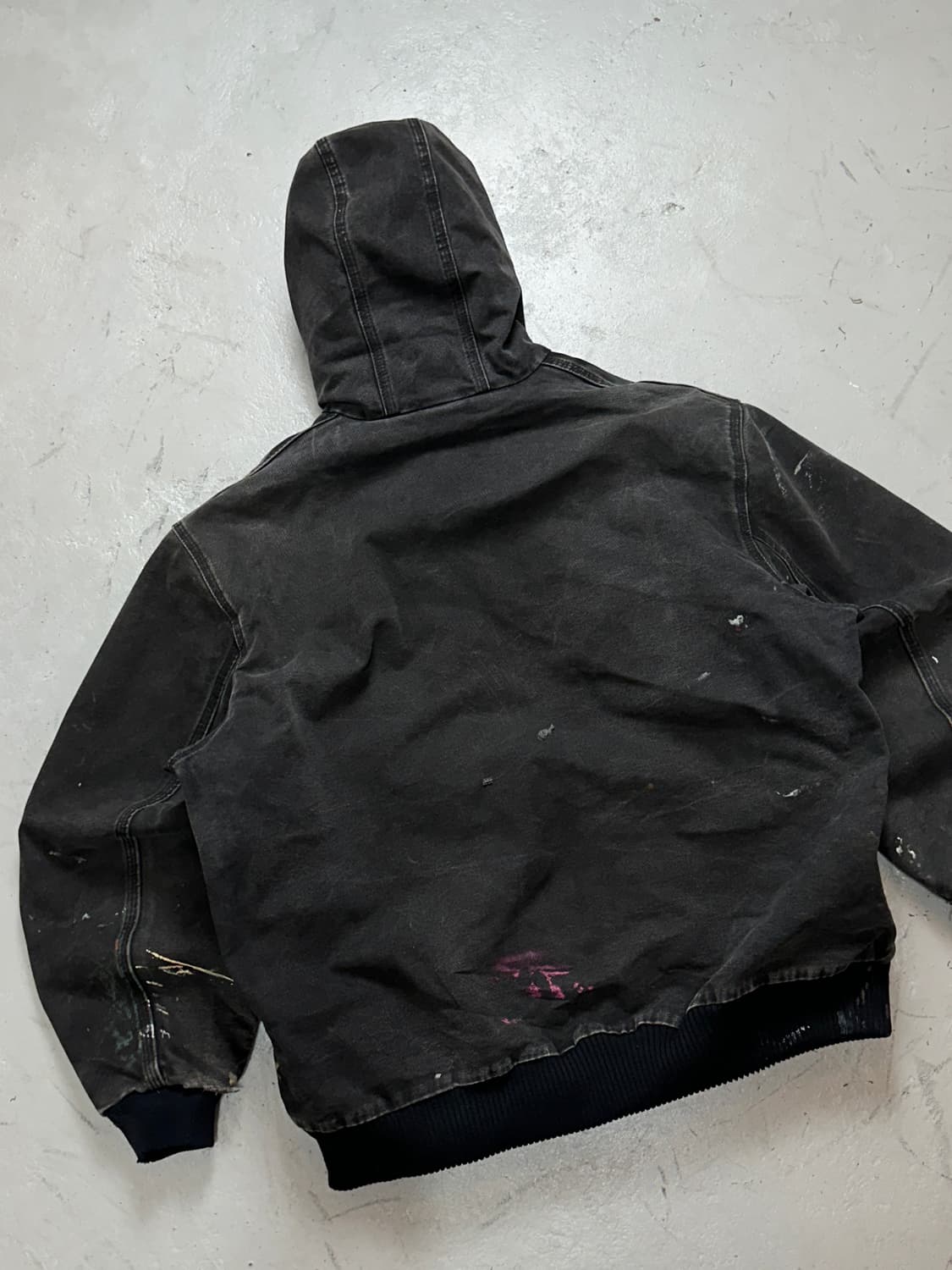 OG 칼하트 J130 액티브 자켓 칼하트 BLK 하드에이징 상품이미지6