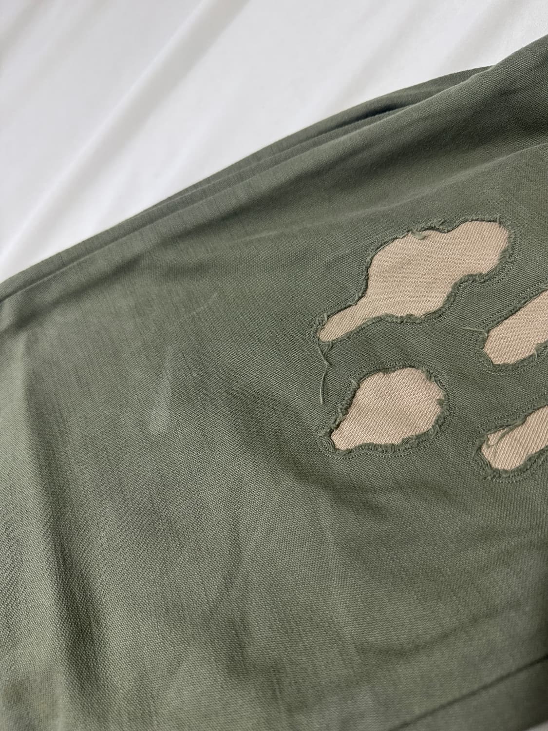 넘버나인 잉크 펀칭 팬츠 상품이미지6