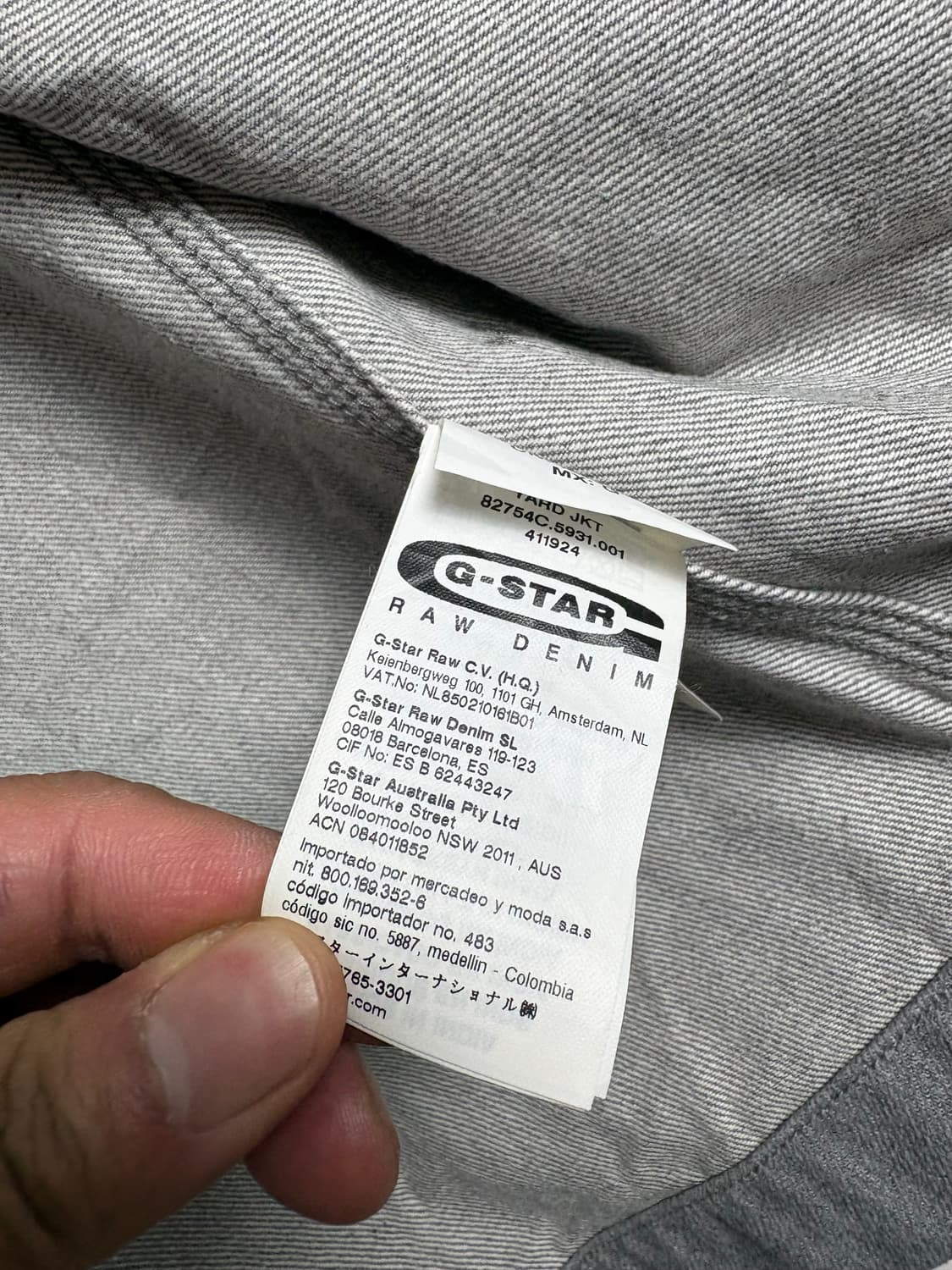 G-Star Raw 지스타 데님 워크자켓 상품이미지6