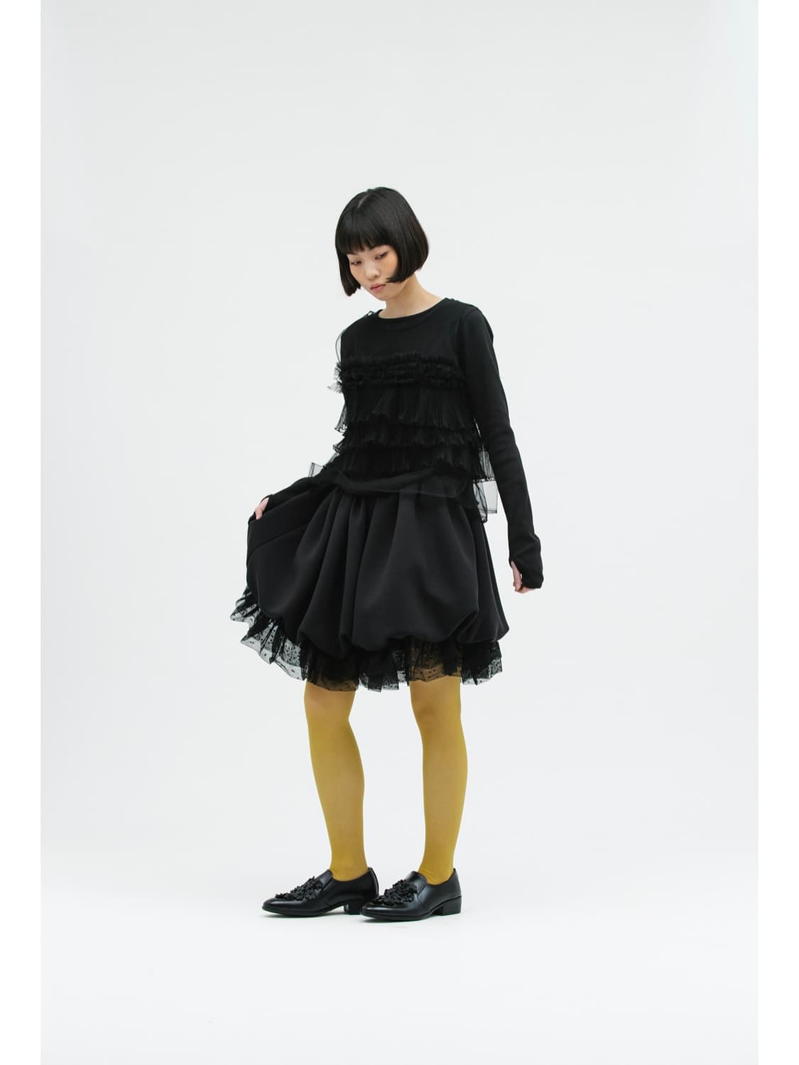 생긴 스튜디오 JERSEY BALLOON SHAH SKIRT 상품이미지2