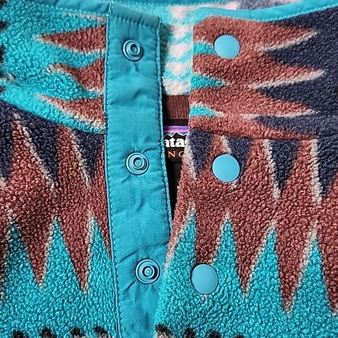 10s 파타고니아 신칠라 스냅티 풀오버 아즈텍 패턴 상품이미지3