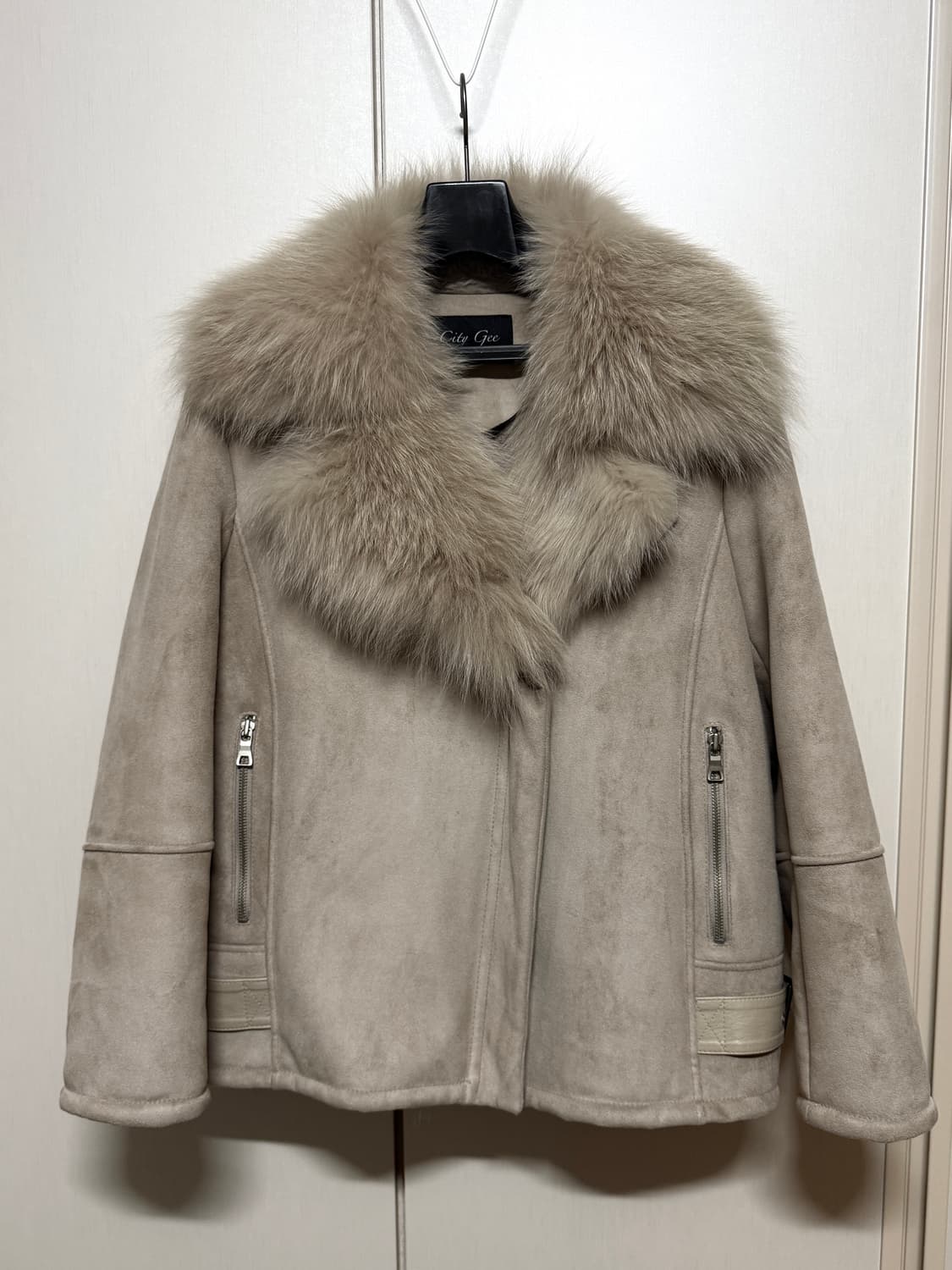 city gee 무스탕 자켓 상품이미지1