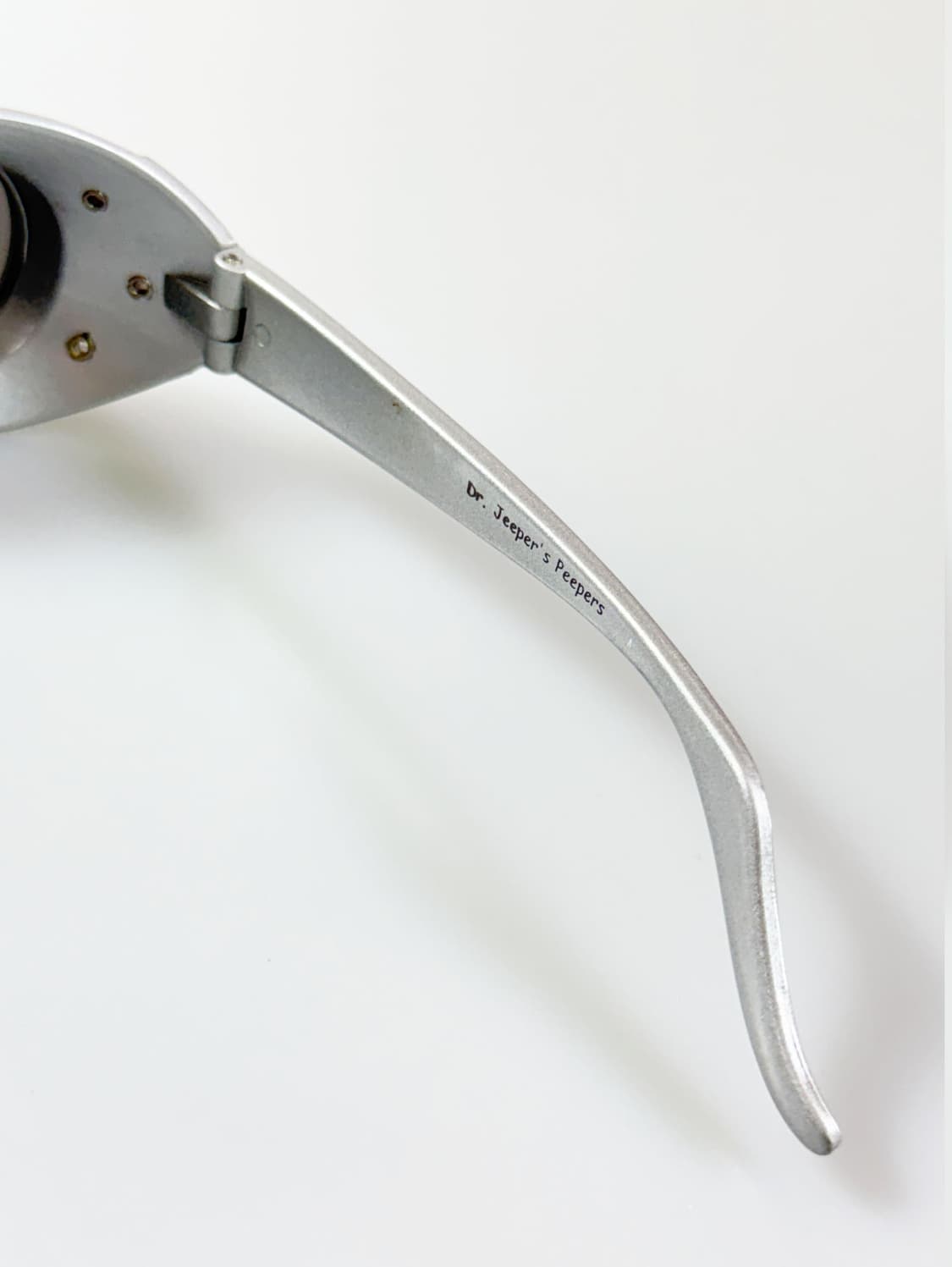 90s Dr.Jeepers 실버 인더스트리얼 고글 빈티지 선글라스 상품이미지6