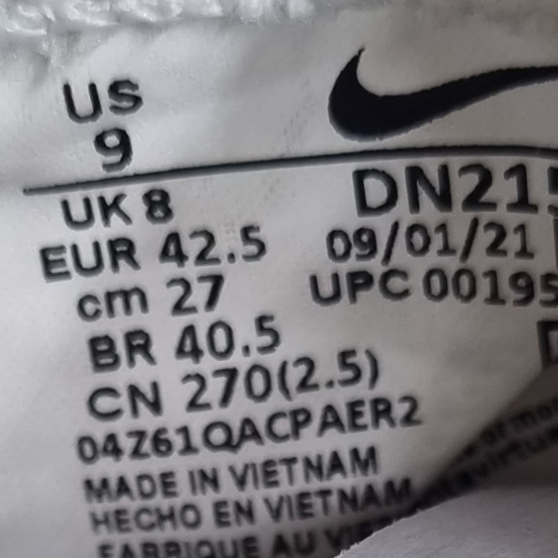 나이키 블레이저 로우77 점보 남성운동화270 상품이미지6