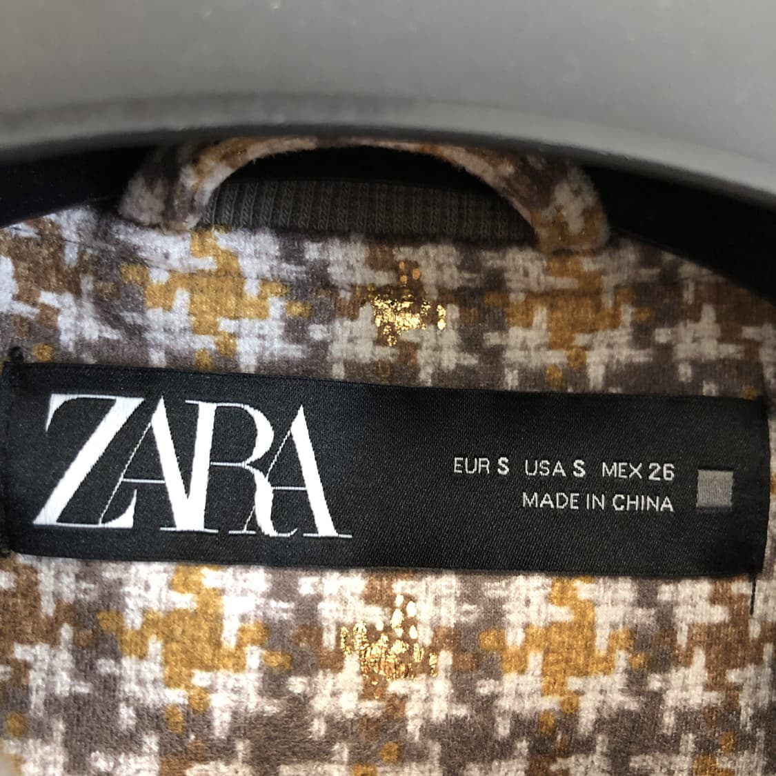 자라 하운드투스 오버 블루종 S 상품이미지5