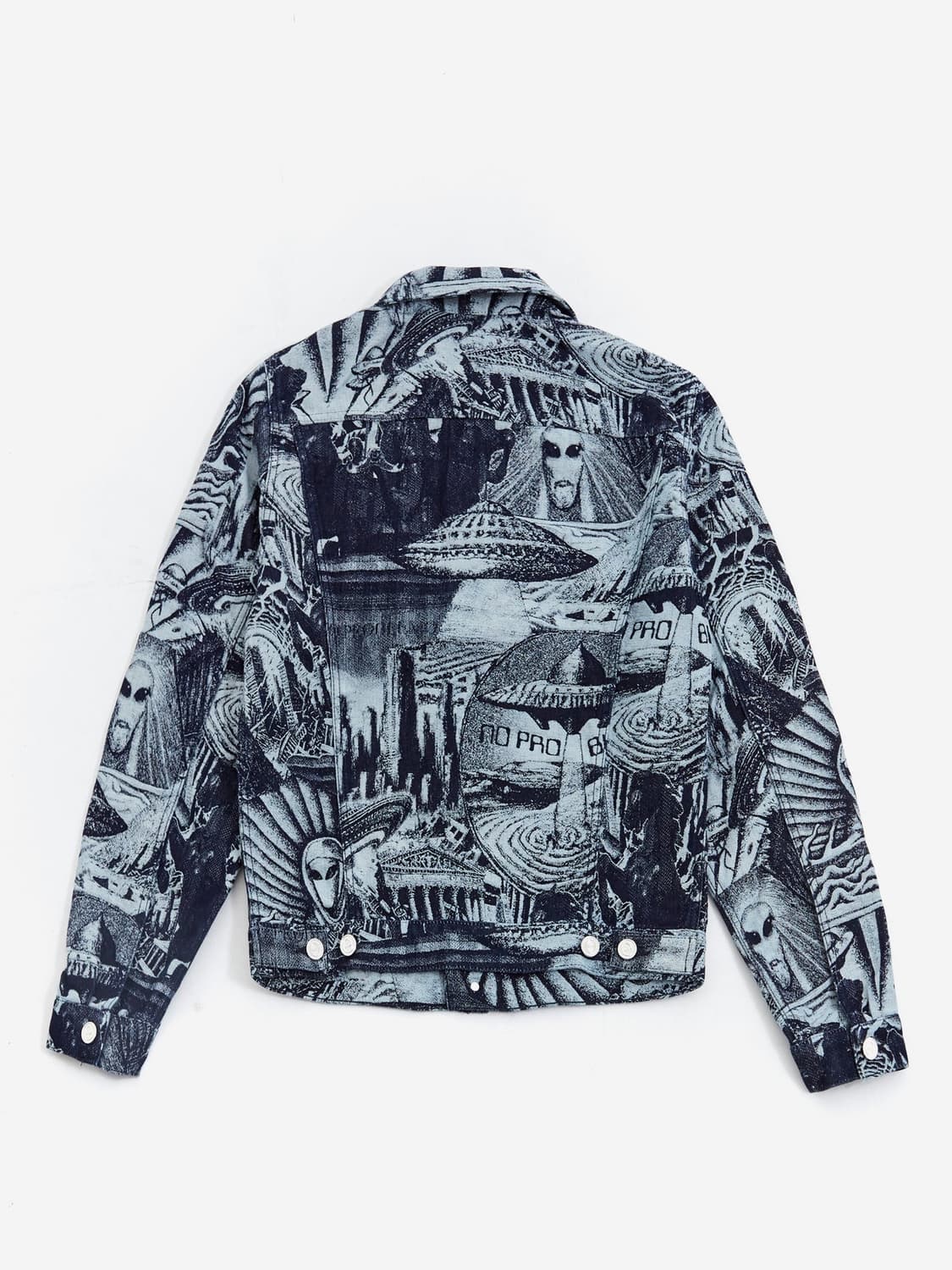 Aries No problemo 아포칼립스 자카드 트러커 자켓 상품이미지6