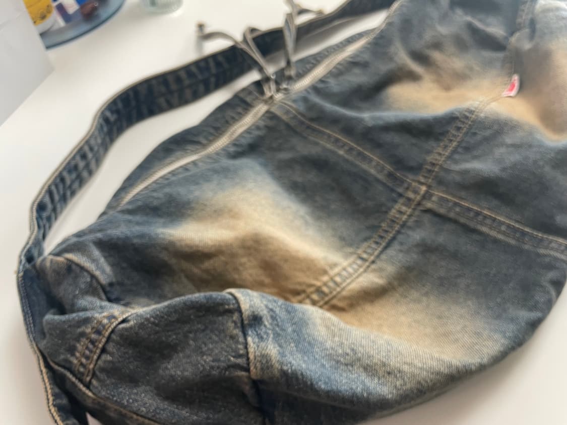 스컬프터 데님 더플백 상품이미지3