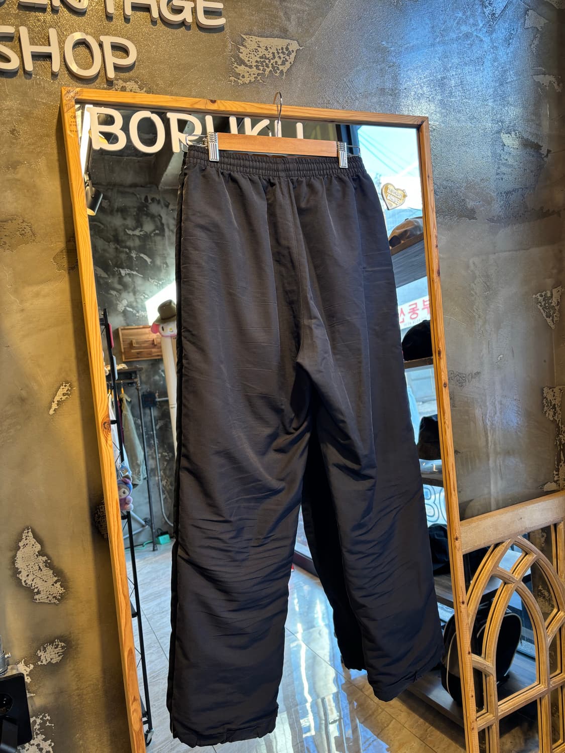 아식스 네이비 트레이닝 팬츠 M 상품이미지6