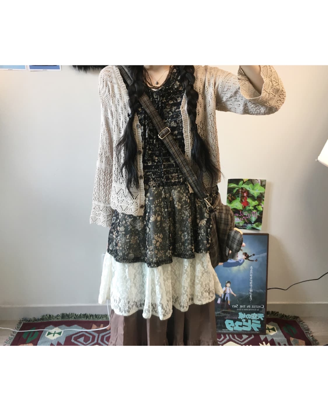 mocha lace bloom set (4ps) 상품이미지6