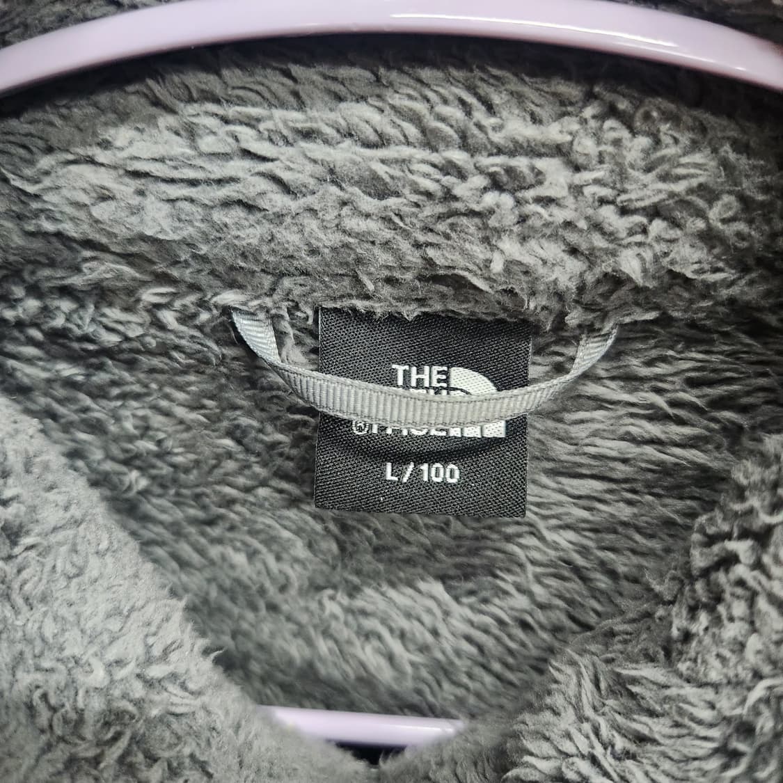 노스페이스 로고 스트링 후리스(안감양털) 100(L) 상품이미지6