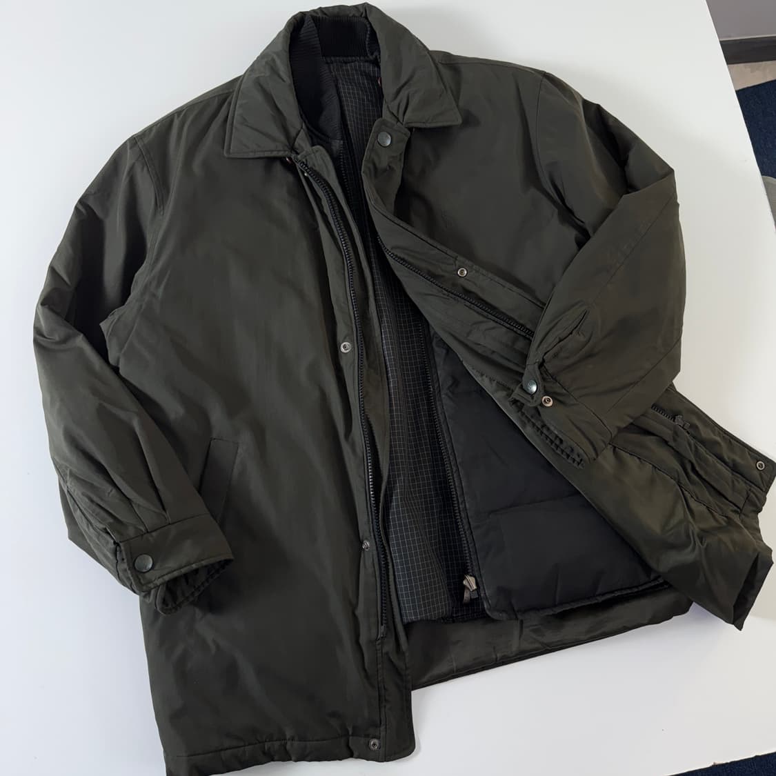 Ysl 입생로랑 ysl카키 봄버 패티드 자켓 상품이미지2