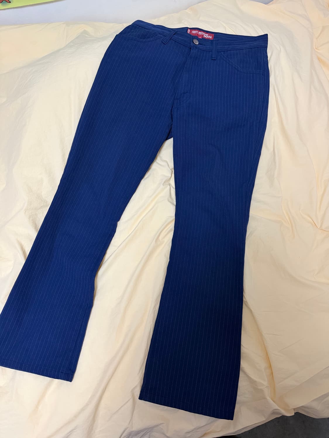 꼼데가르송 준야와타나베 리바이스 핀 스트라이프 바지 (s) 상품이미지3