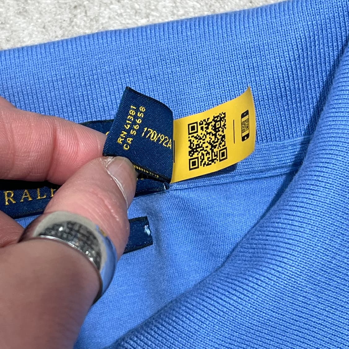 폴로 랄프로렌 신형큐알 반팔카라티 s10826 상품이미지6