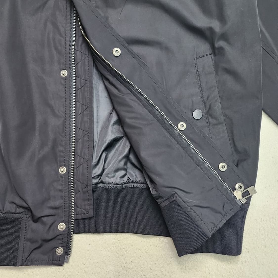 KANGOL 로고패치 블루종 자켓 Men XL 상품이미지4