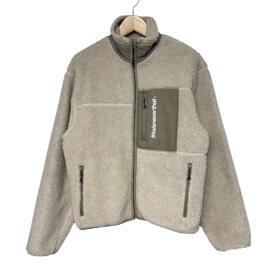 디스이즈네버댓 양털 후리스 자켓 상품이미지1