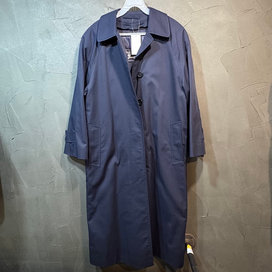 [6] BURBERRY 버버리 네이비 싱글 트렌치 코트 상품이미지1