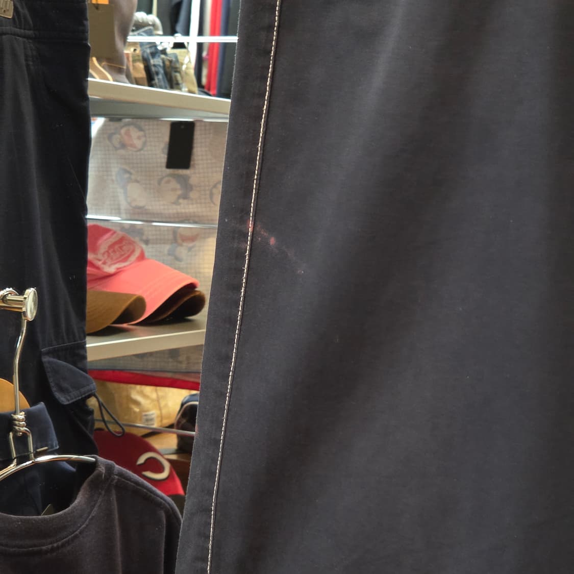 JPN 아식스 네이비 버뮤다 팬츠 상품이미지4