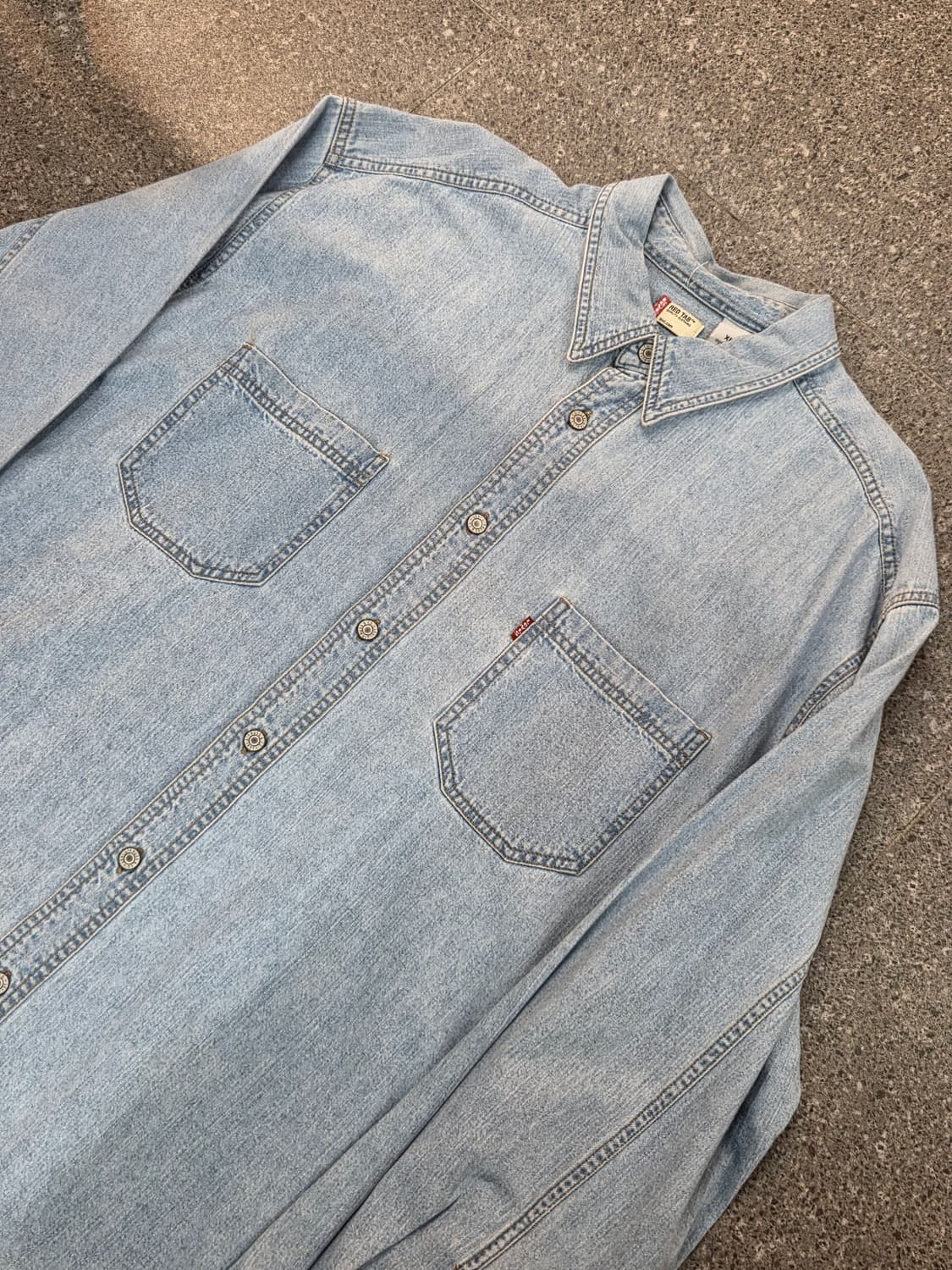 Levis 리바이스 연청 긴팔셔츠 상품이미지1