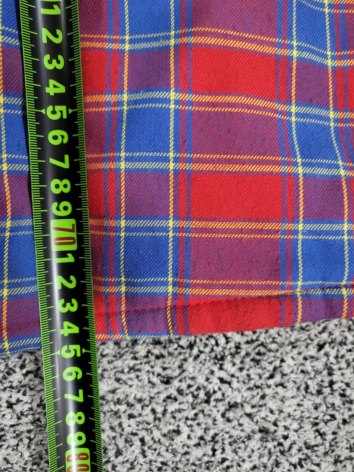 널디 체크무늬 셔츠자켓  상품이미지9