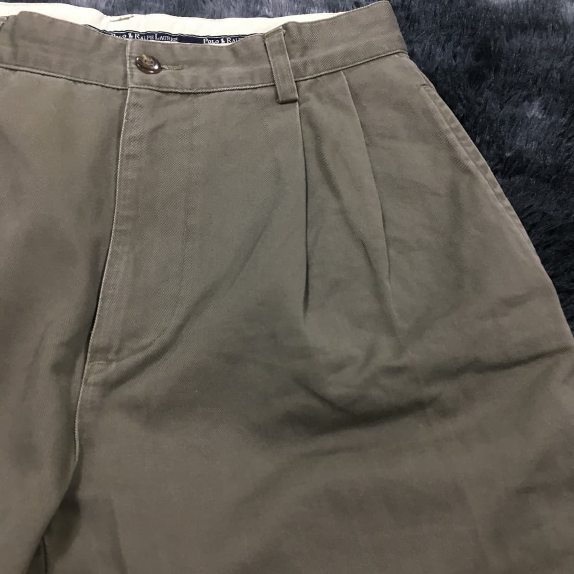 투티/0146 폴로 치노 브라운 핀턱 면바지 상품이미지4