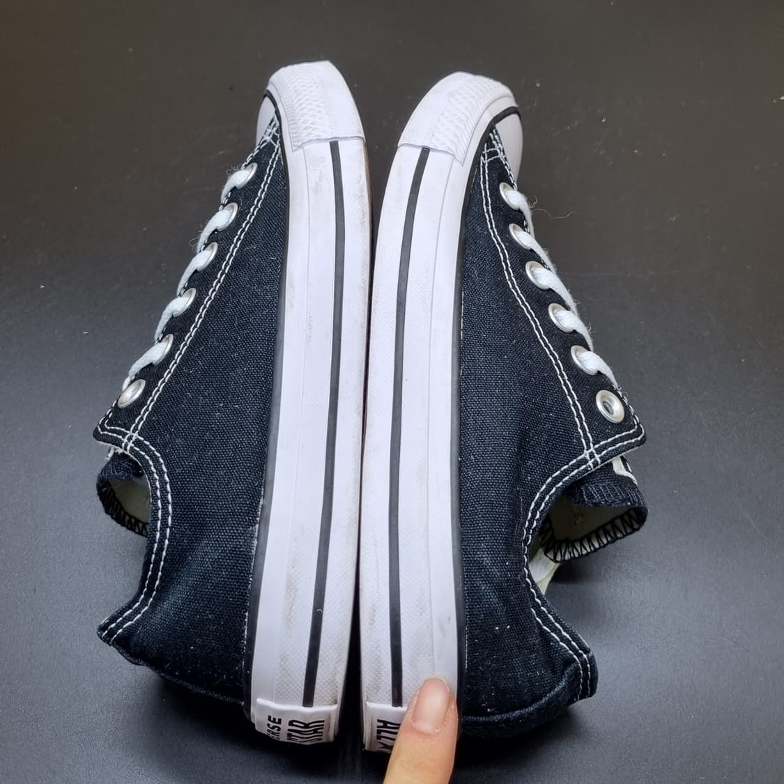 컨버스 올스타 블랙 여성스니커즈240 상품이미지5