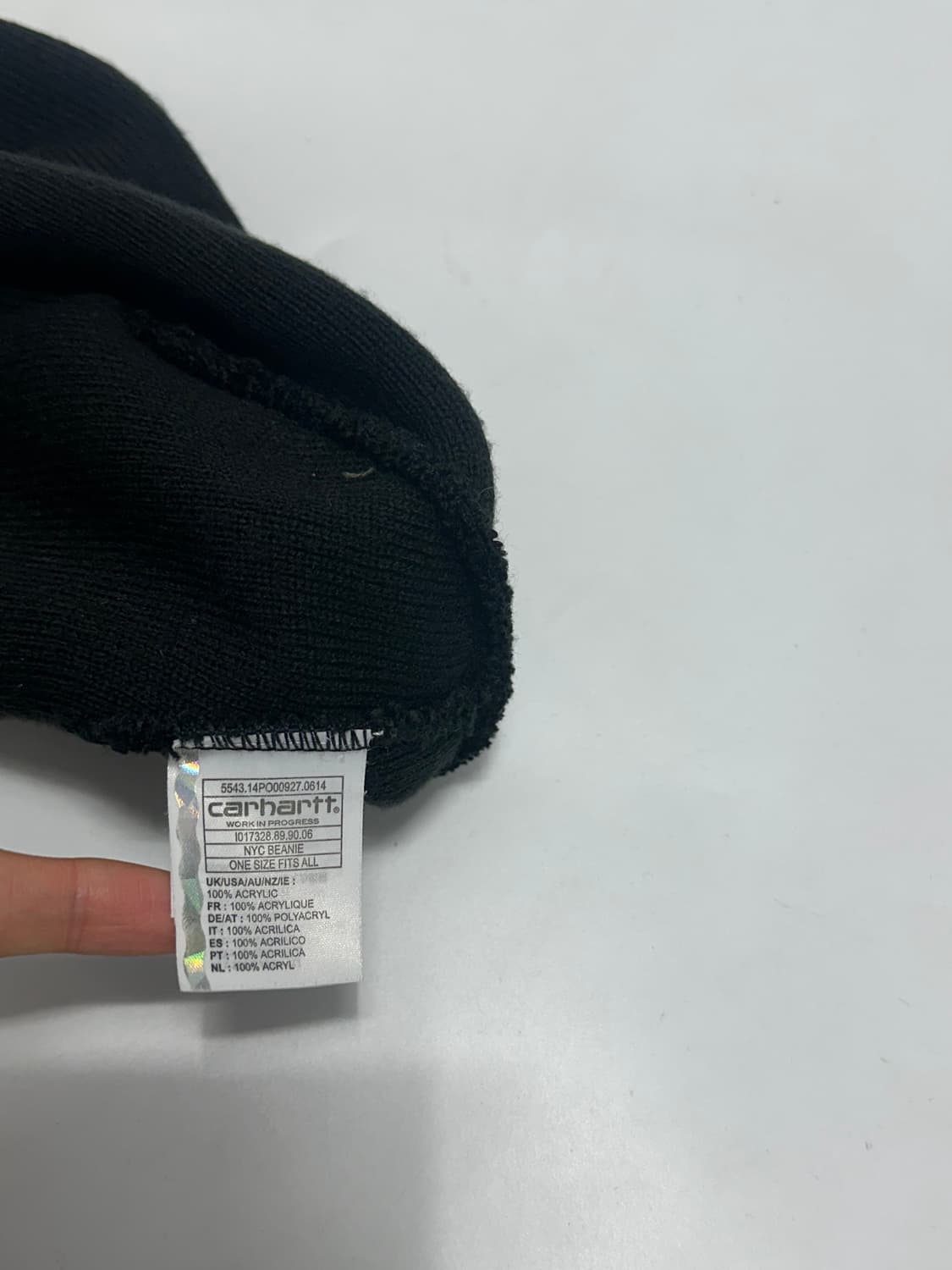 칼하트 WIP NYC 비니 상품이미지5