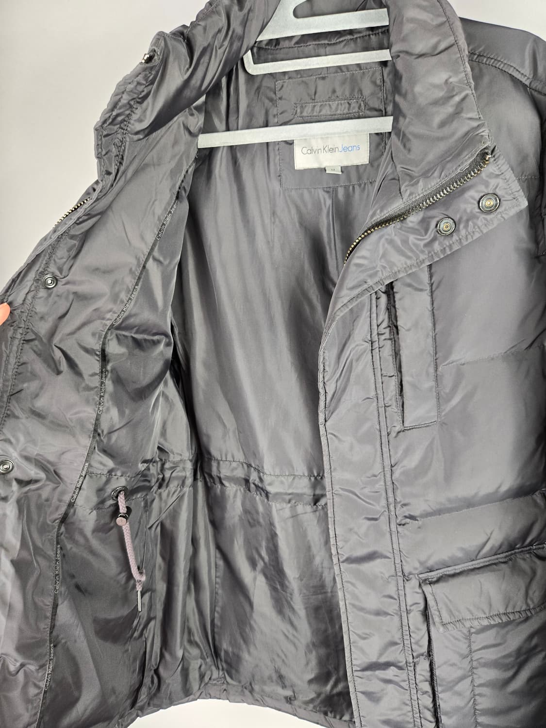 [무료배송]캘빈클라인 CK 진 남성 M 덕 다운 패딩 점퍼 상품이미지8