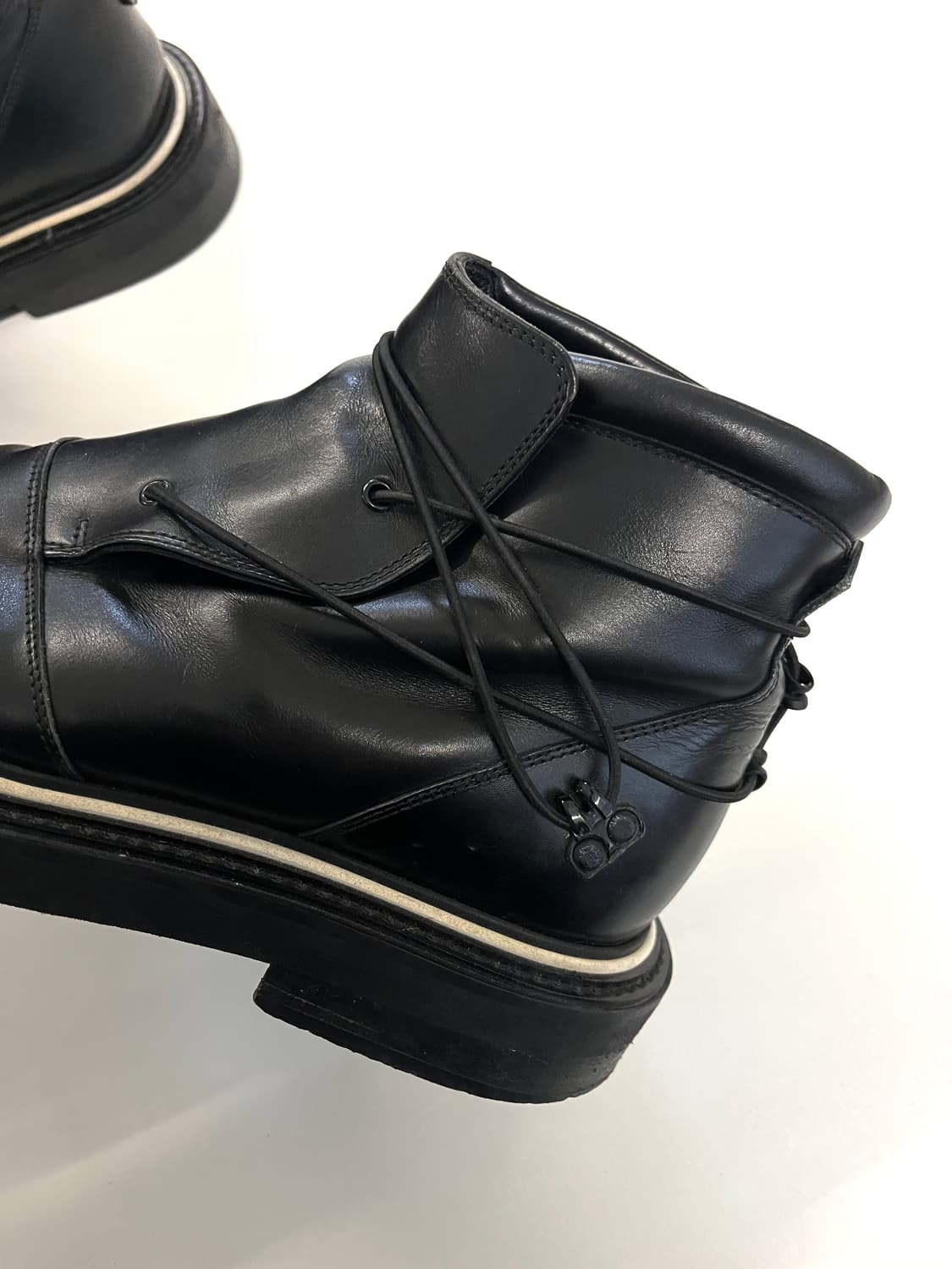 디올 옴므 09FW 크리스 반 아쉐 와이어 레더 부츠 상품이미지5