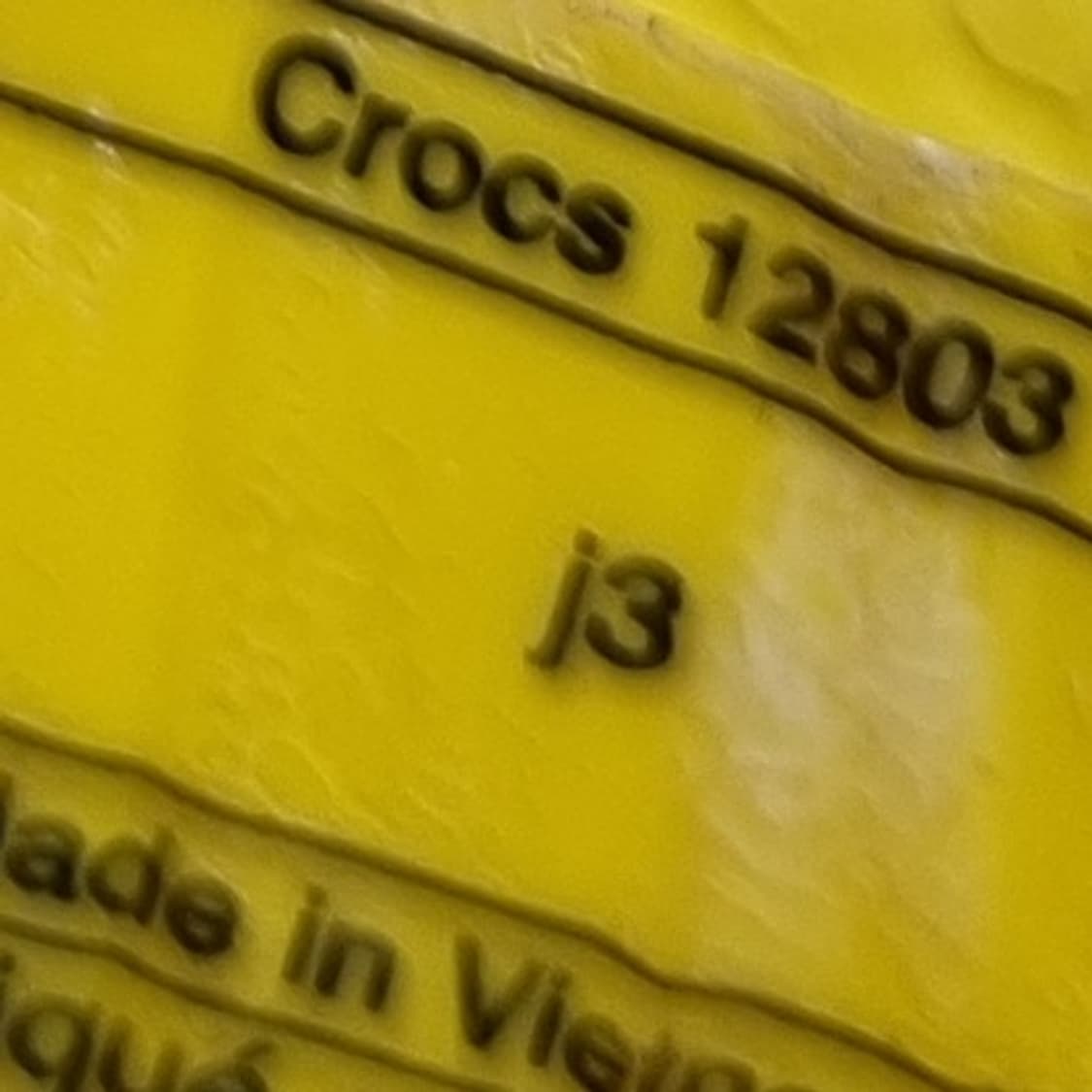 크록스 아동용 옐로우 레인부츠220 상품이미지6