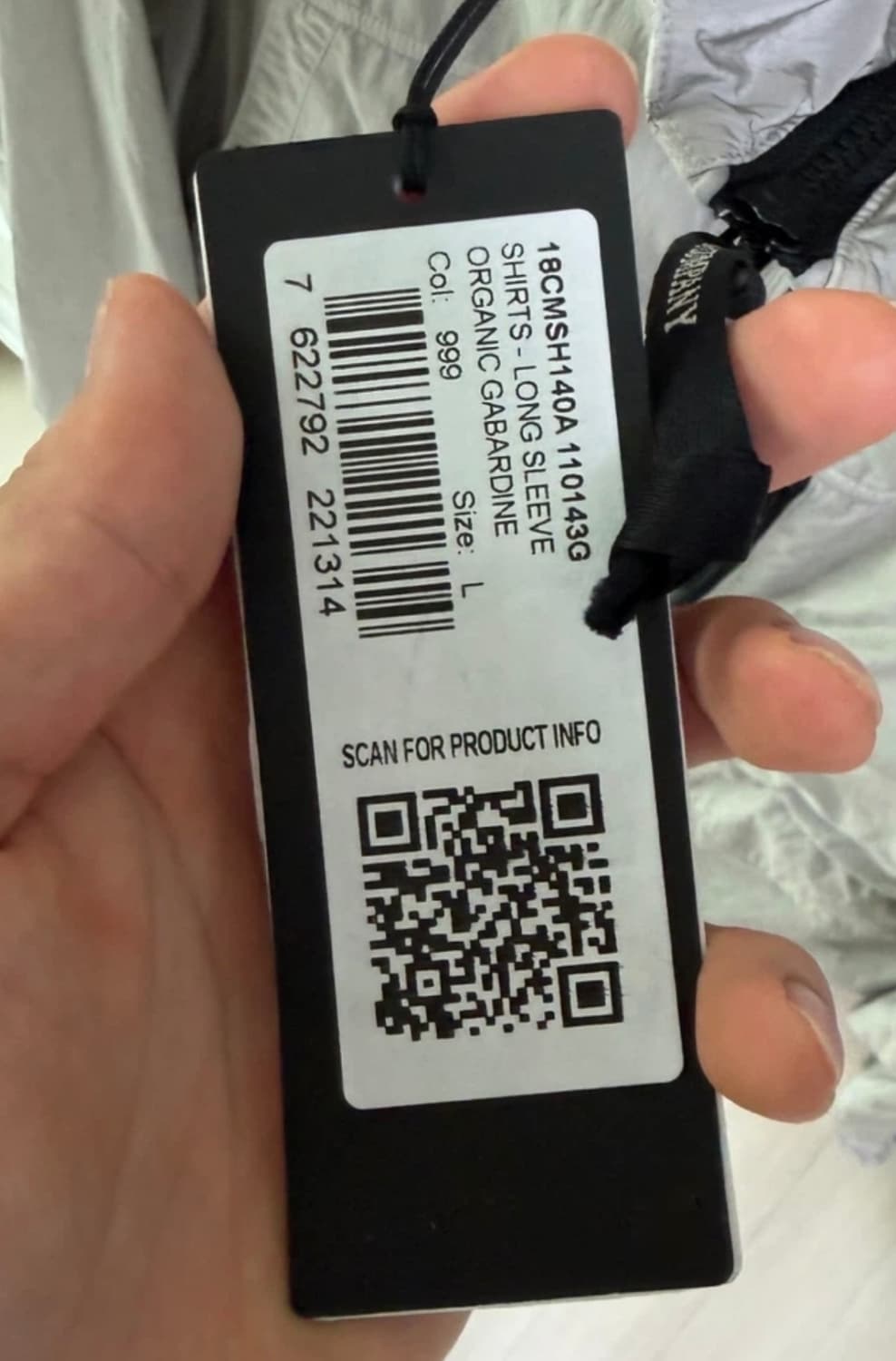 cp컴퍼니 나일론 개버딘 렌즈 셔츠 새상품 상품이미지2