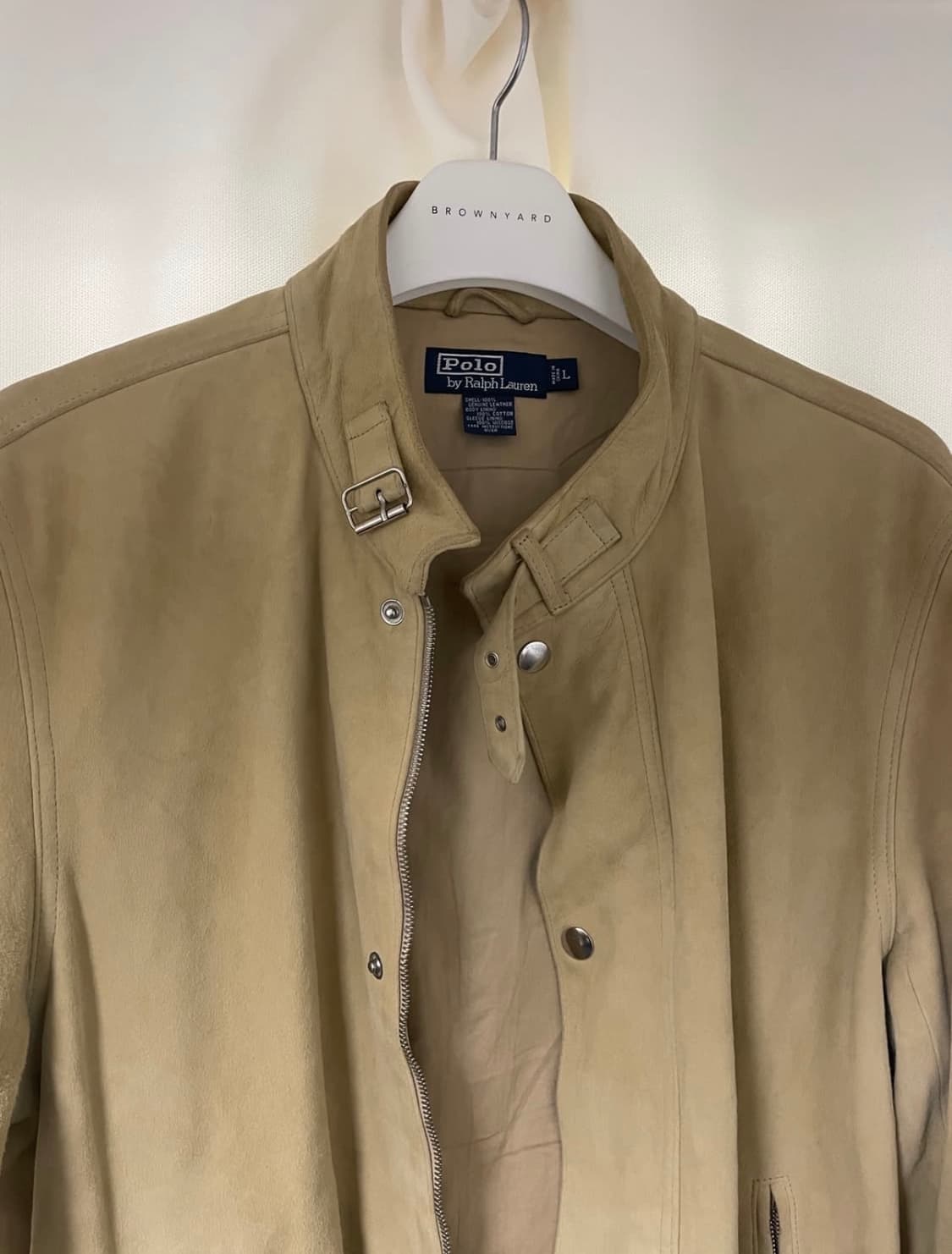 폴로랄프로렌 스웨이드 자켓L 상품이미지3