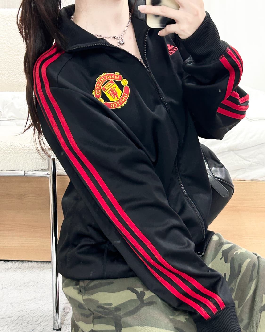 아디다스 맨유 검빨 져지 상품이미지2