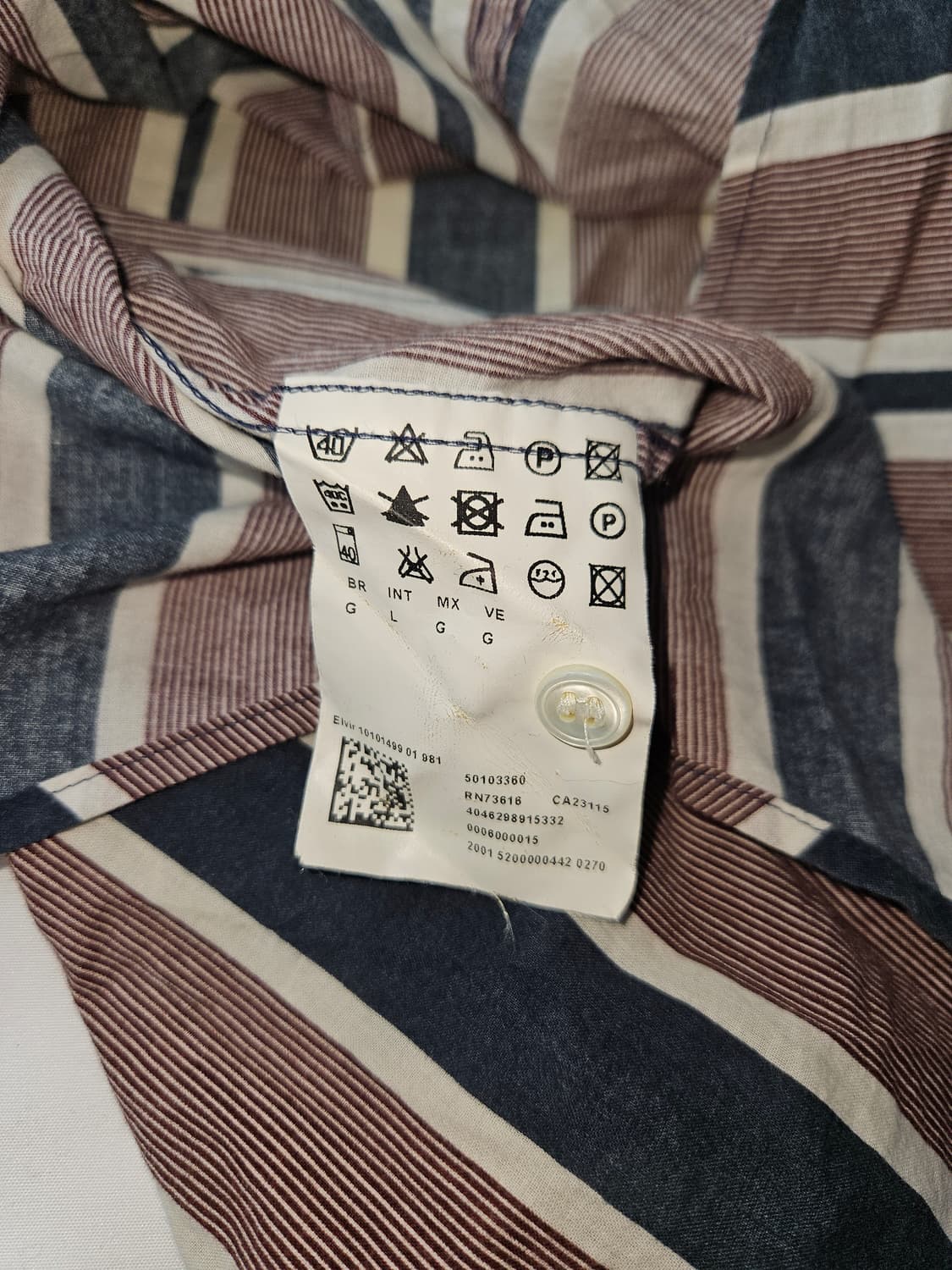 HUGO BOSS 휴고보스 스프라이프 셔츠 코튼 상품이미지3