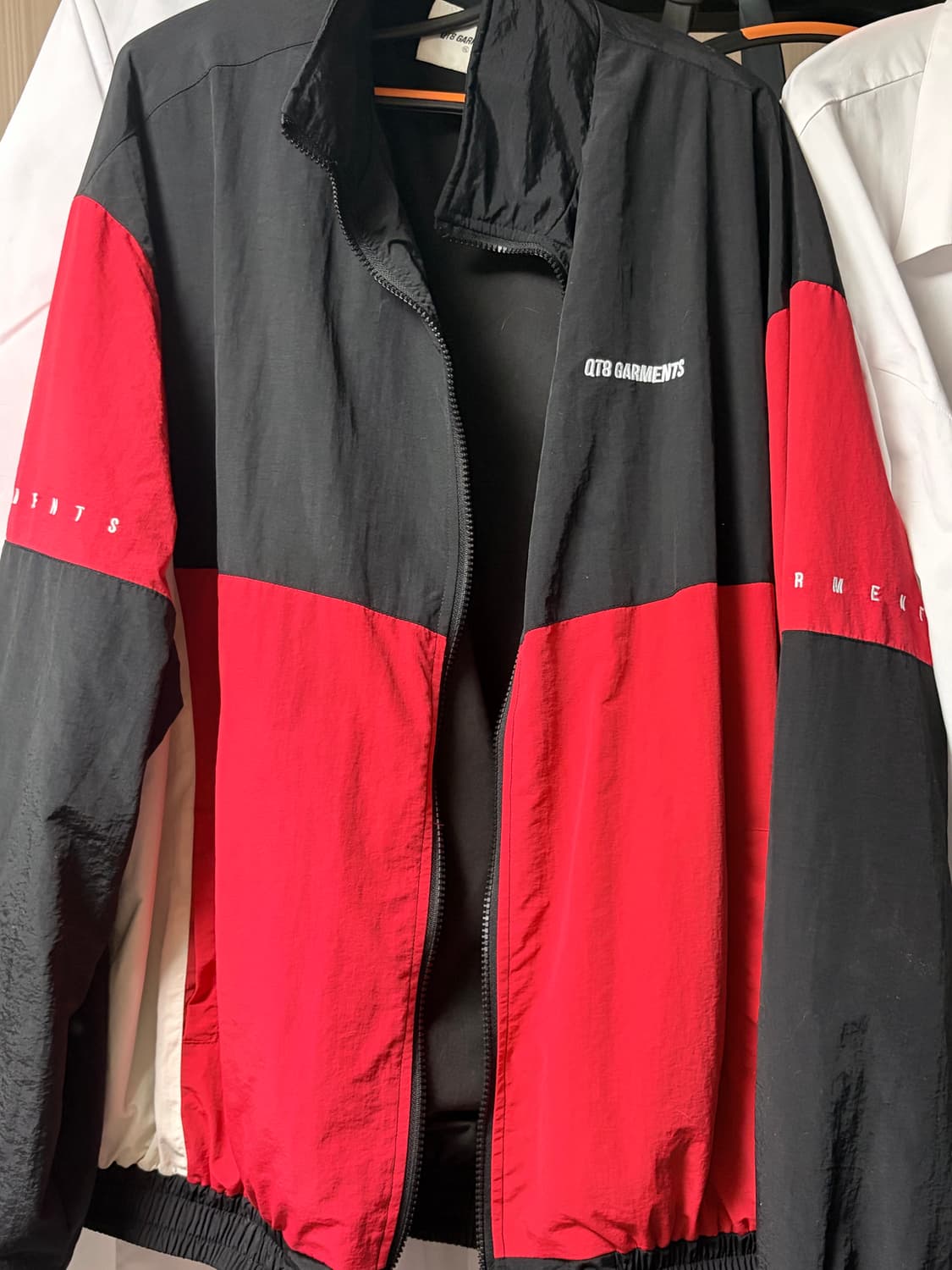 QT8 큐티에잇 가먼츠 올드 트랙 자켓 바람막이 상품이미지2