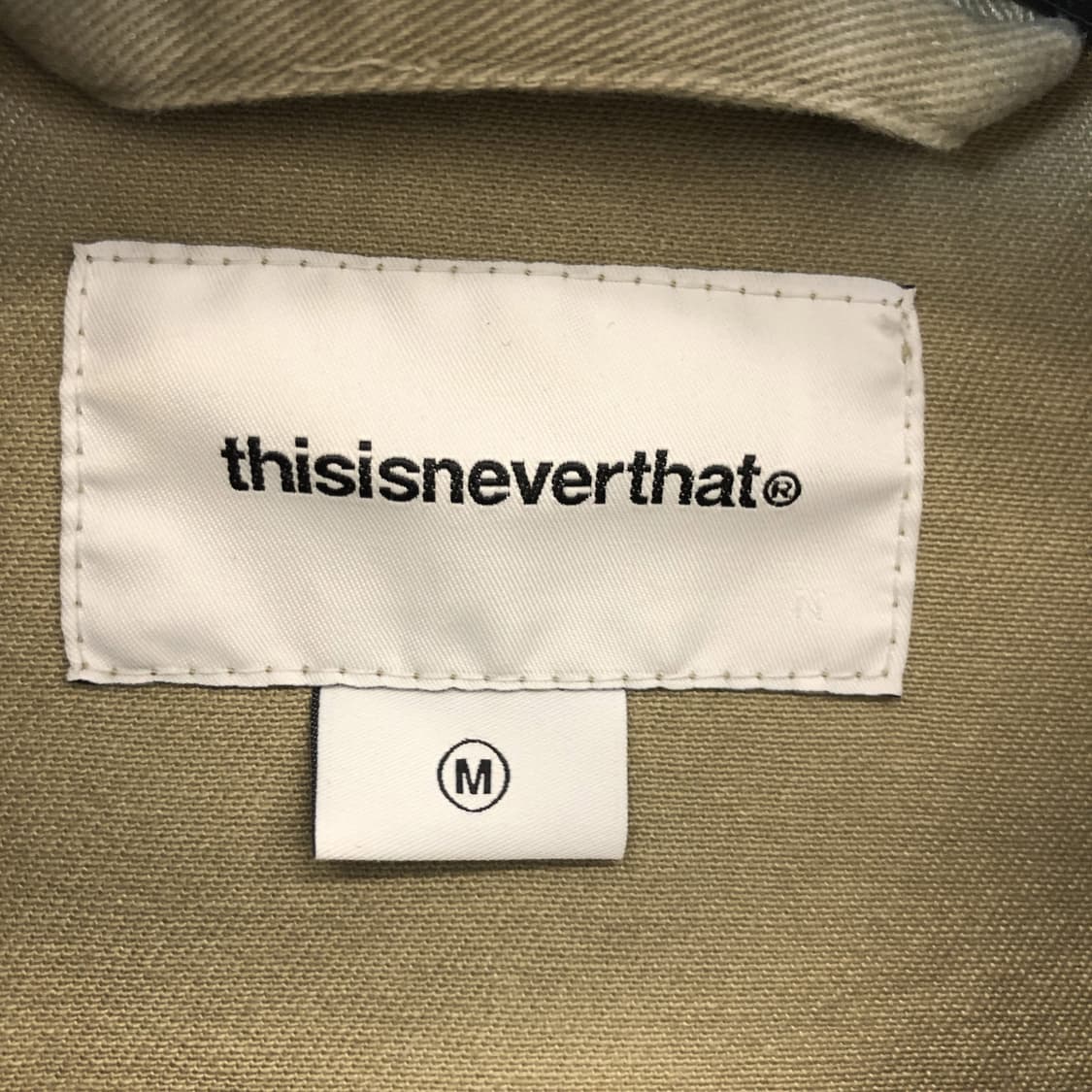 디스이즈네버댓 트윌 코치자켓 M 상품이미지5