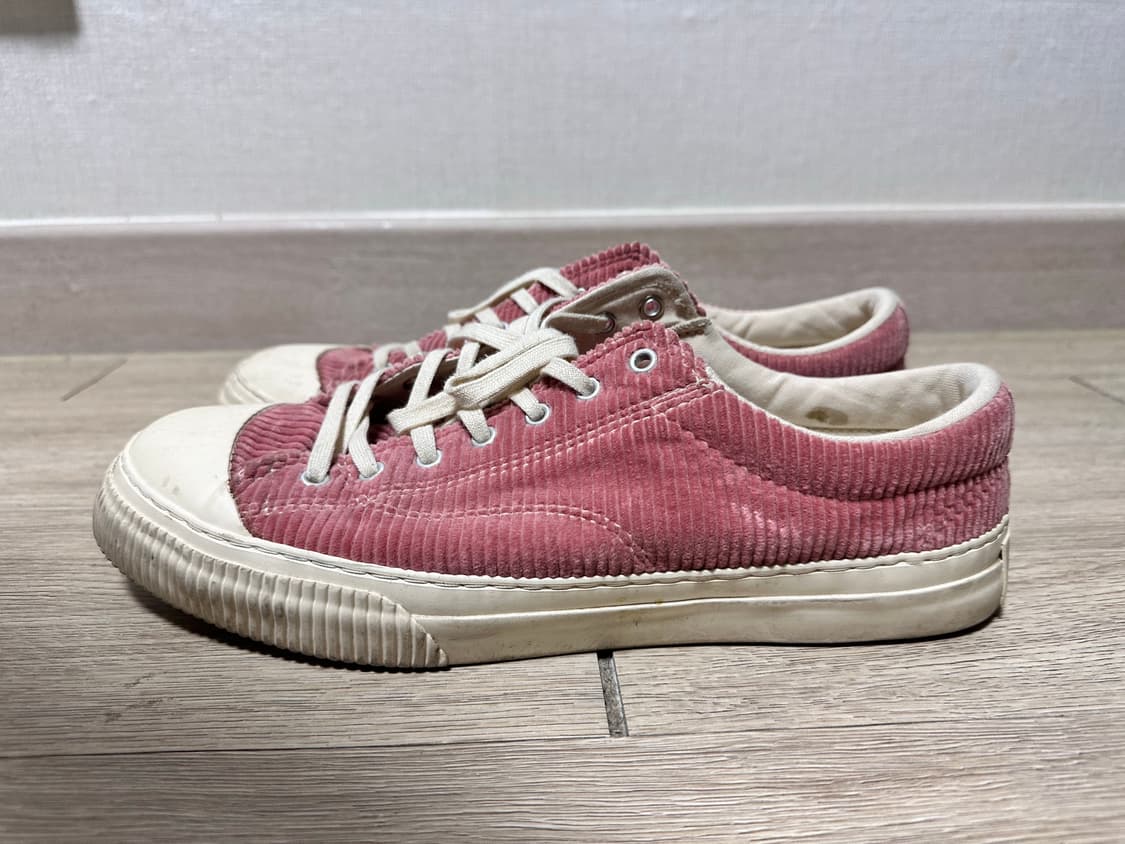 캐치볼x이스트하버서플러스 코듀로이 스니커즈 핑크 (280) 상품이미지3