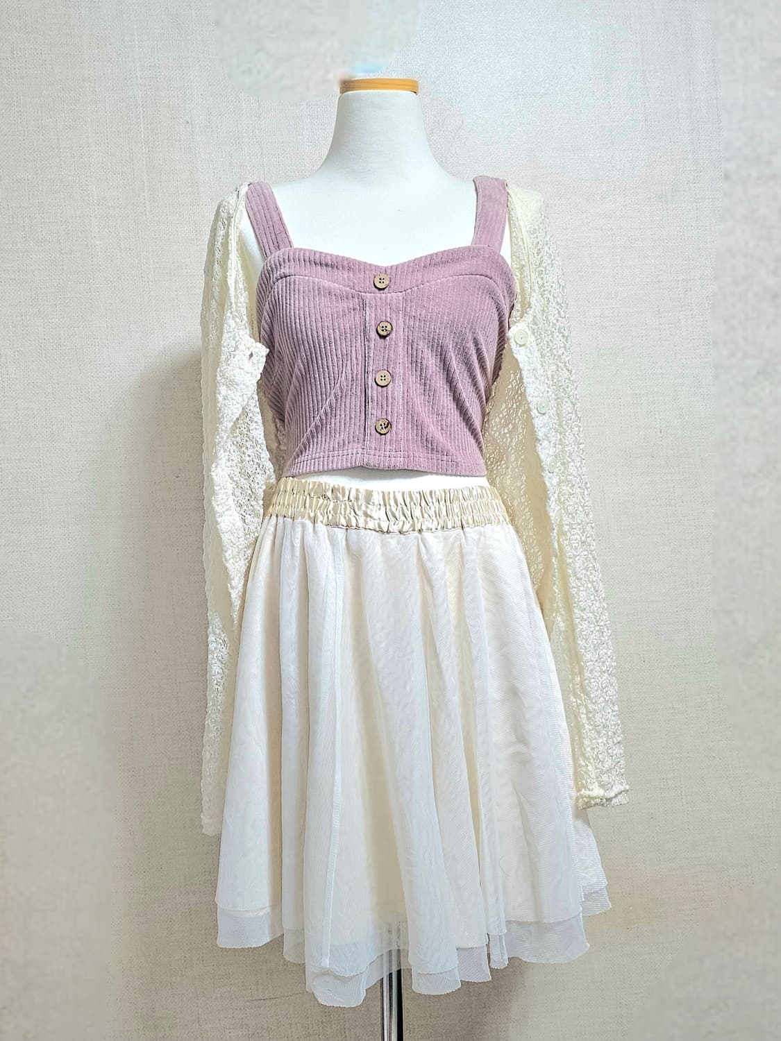  빈티지 모리 하구미 달천깔 코디세트 상품이미지1