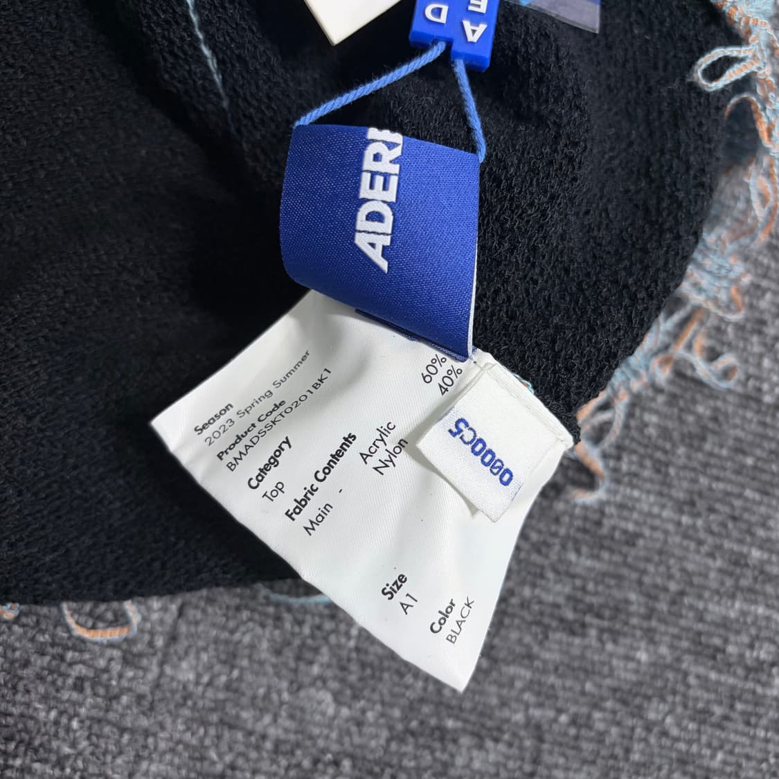 아더에러 23ss 새브라 니트 베스트 A1 새상품 상품이미지5