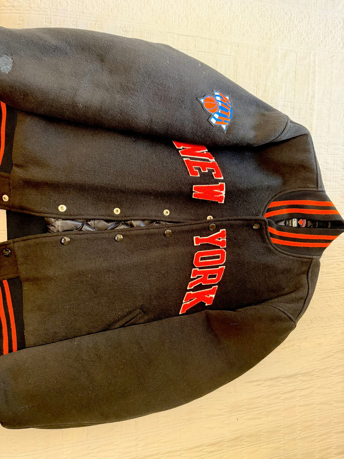 kith 뉴욕닉스 바시티 자켓 상품이미지2