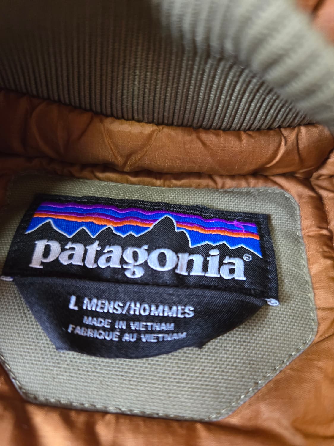 파타고니아 스톰드리프트 야상 패딩 카키 올리브 상품이미지7