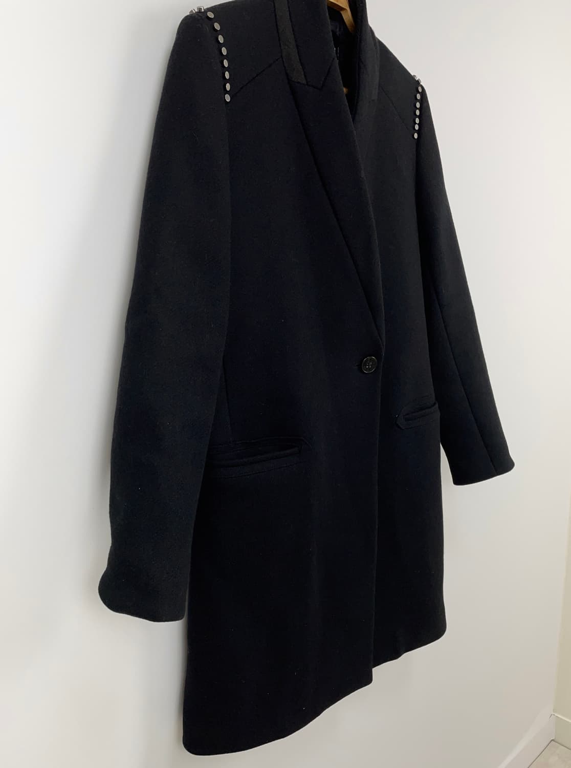 쟈딕앤볼테르(Zadig & Voltaire) 마르퀴스 스터드 울 코트 상품이미지4