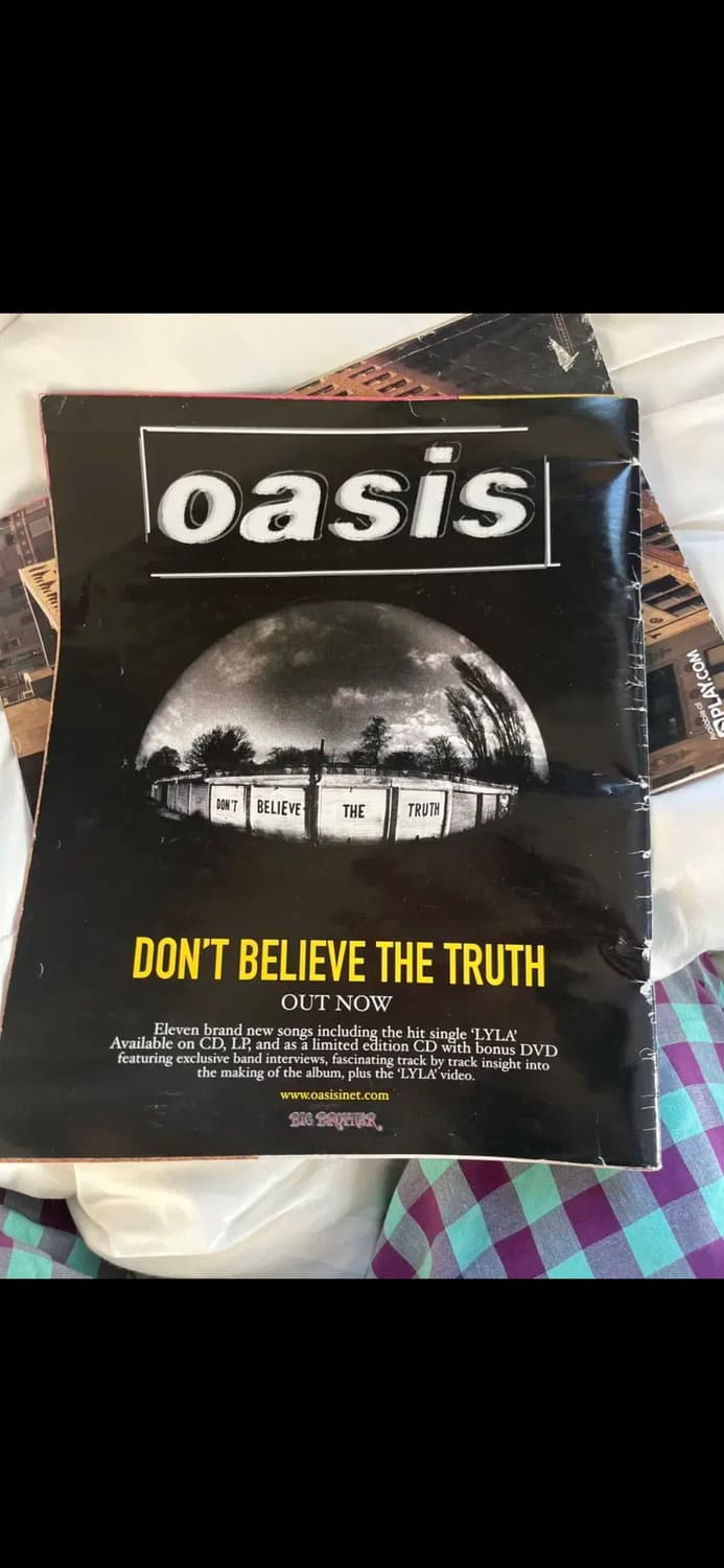 오아시스 희귀 NME 잡지 상품이미지2