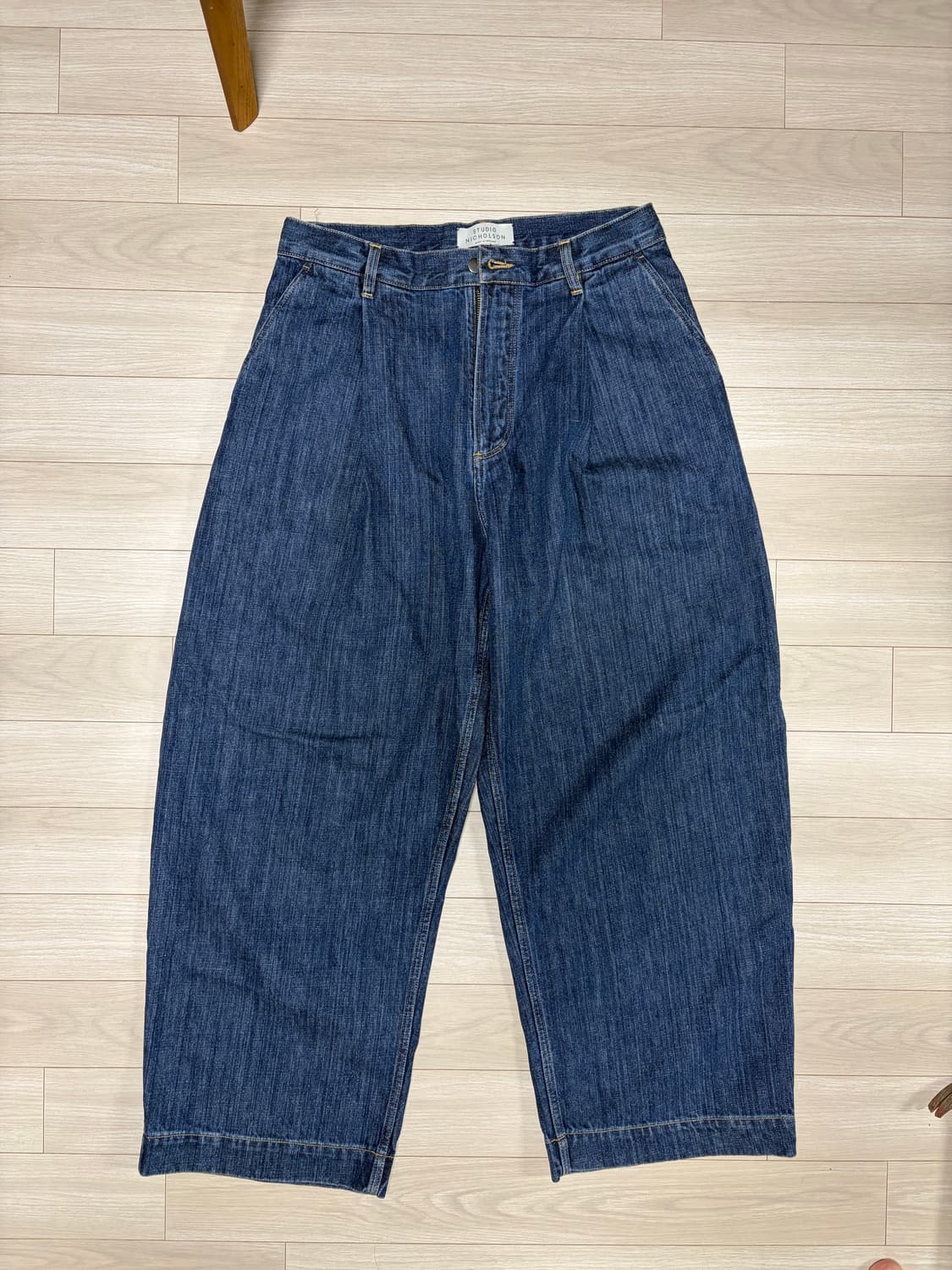 스튜디오 니콜슨 워시드 데님팬츠M 상품이미지1