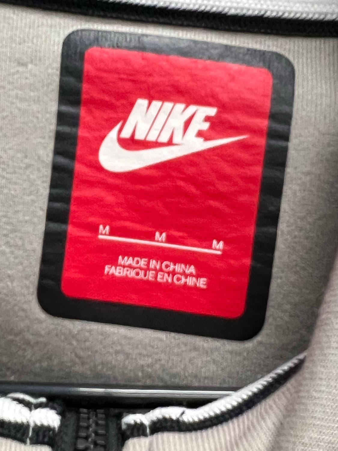 나이키 테크플리스 후드집업 그레이 상품이미지5