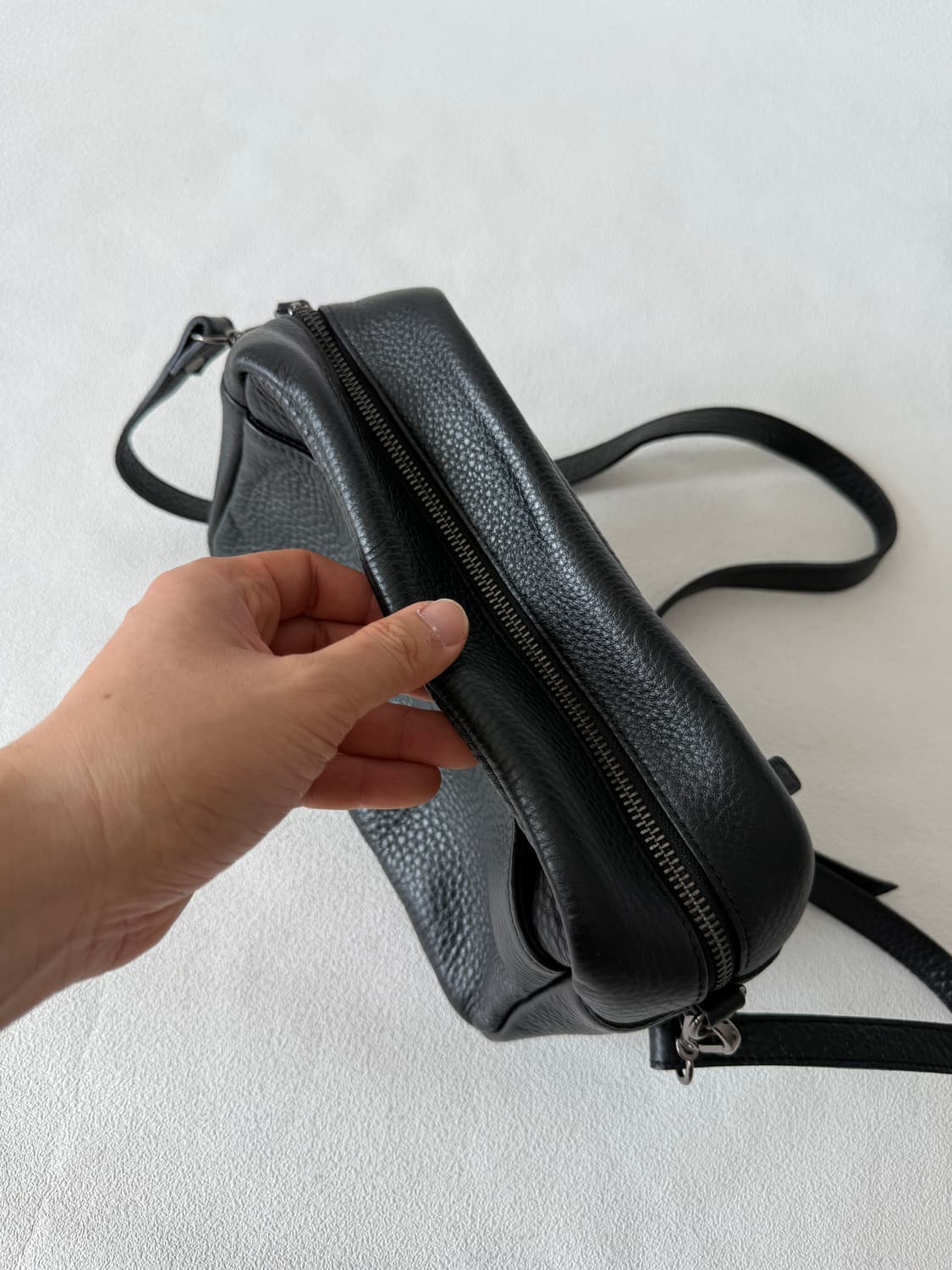 Pre owned 레더 크로스백 상품이미지3