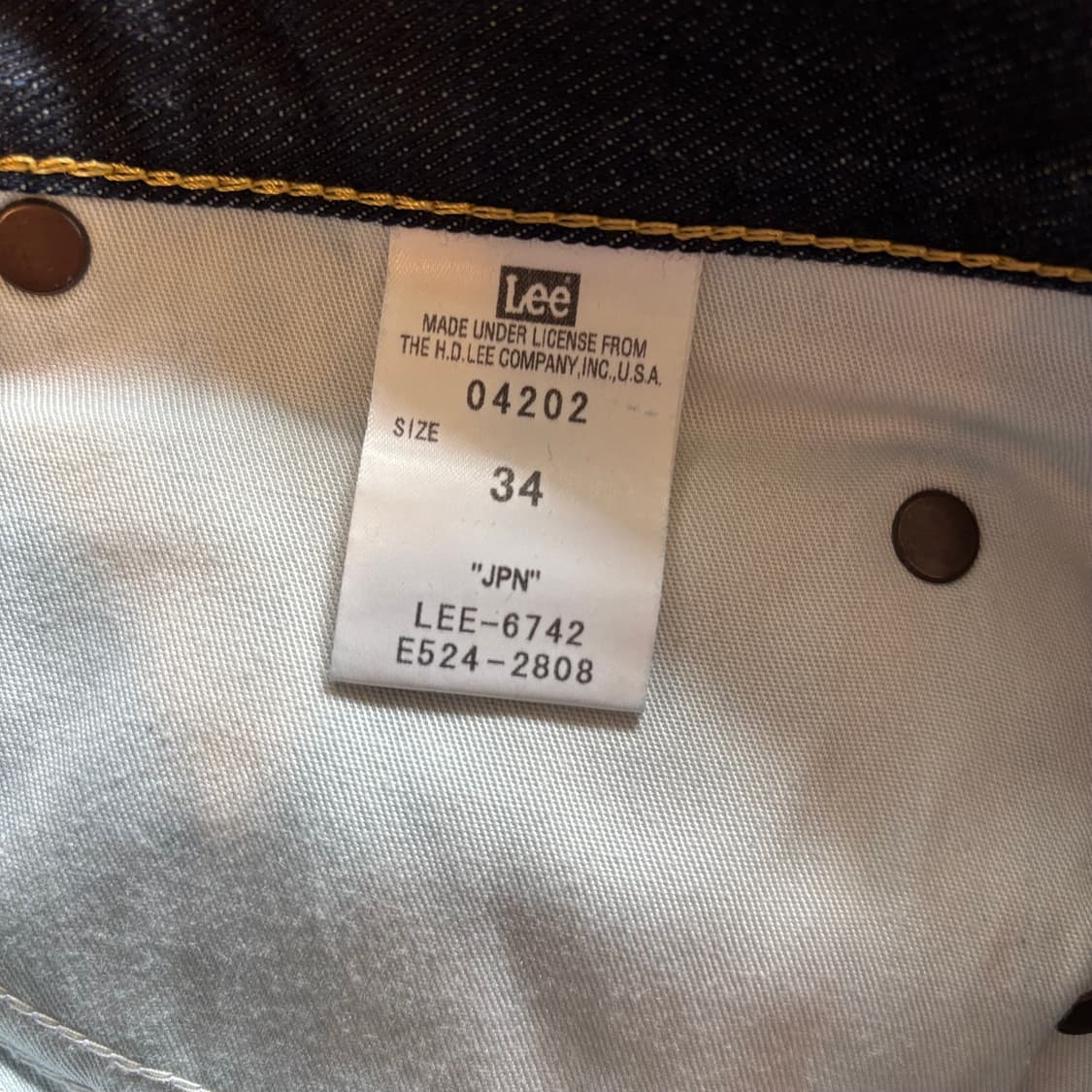 일본 리 4202 벨바텀 상품이미지10