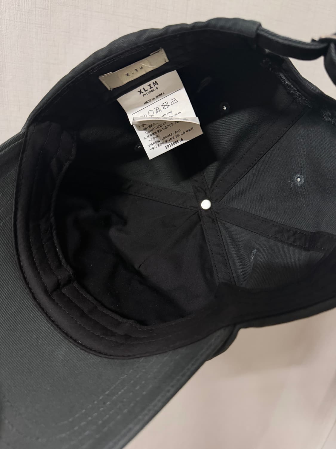 Xlim EP.8 01 CAP charcoal gray 상품이미지3